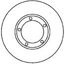 MAPCO Brake disc Article number: 25512 cheaply