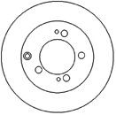 MAPCO Brake disc Article number: 25547 cheaply