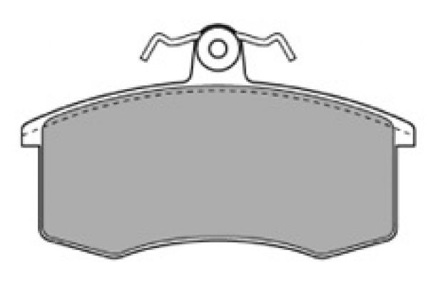 MAPCO Brake pad set Article number: 6245 cheaply