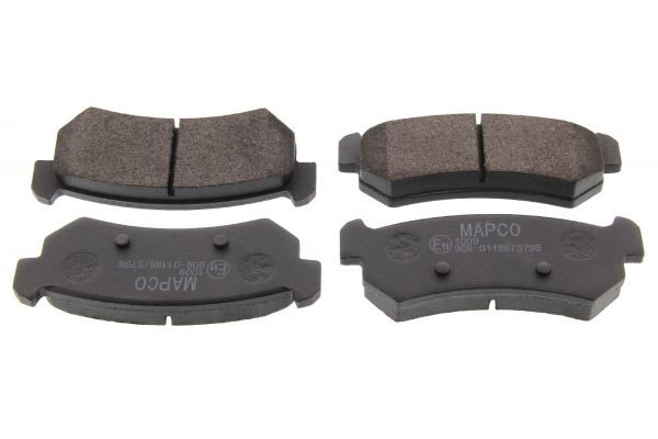 MAPCO Brake pad set Article number: 6812 cheaply