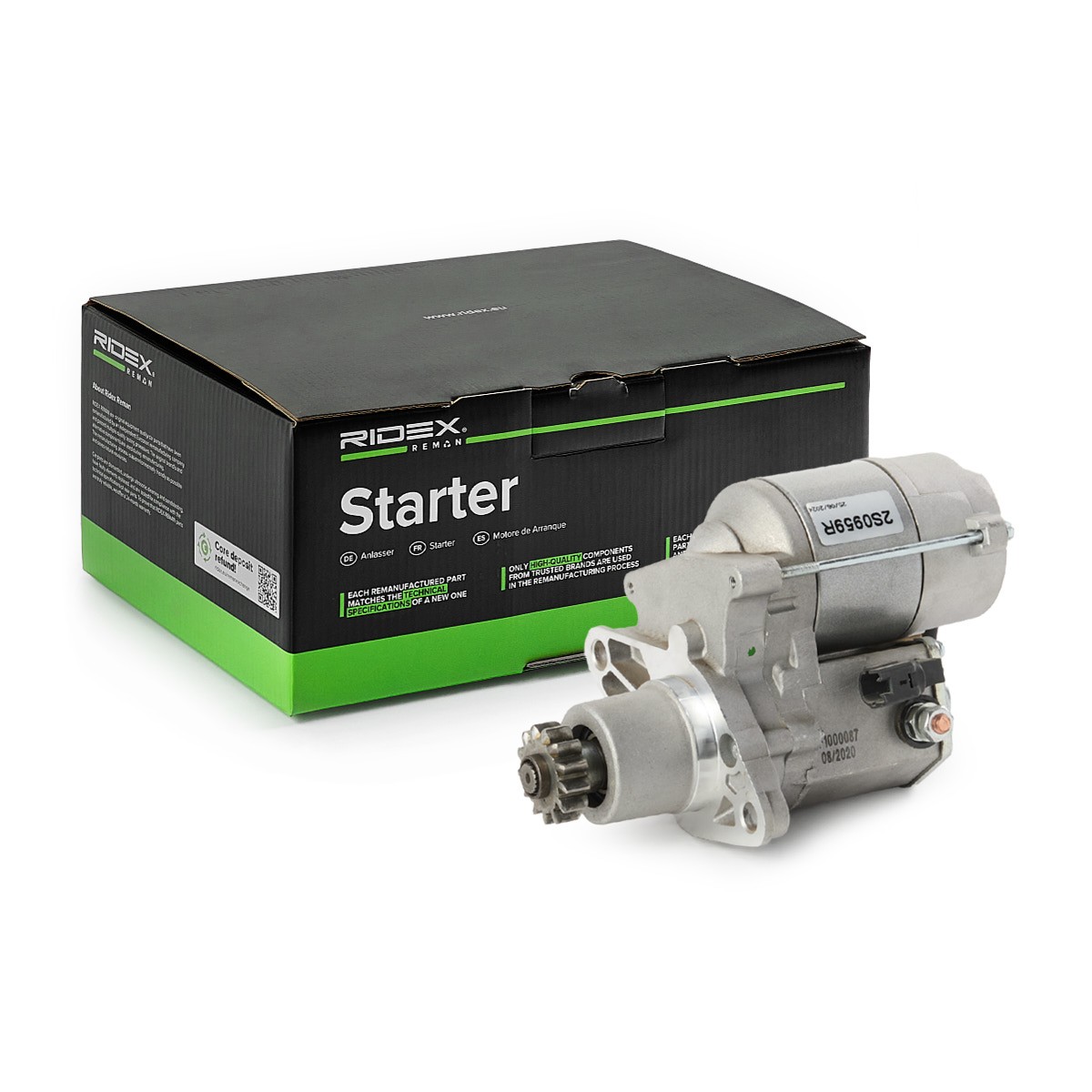 RIDEX REMAN Starter motor Article number: 2S0959R cheaply