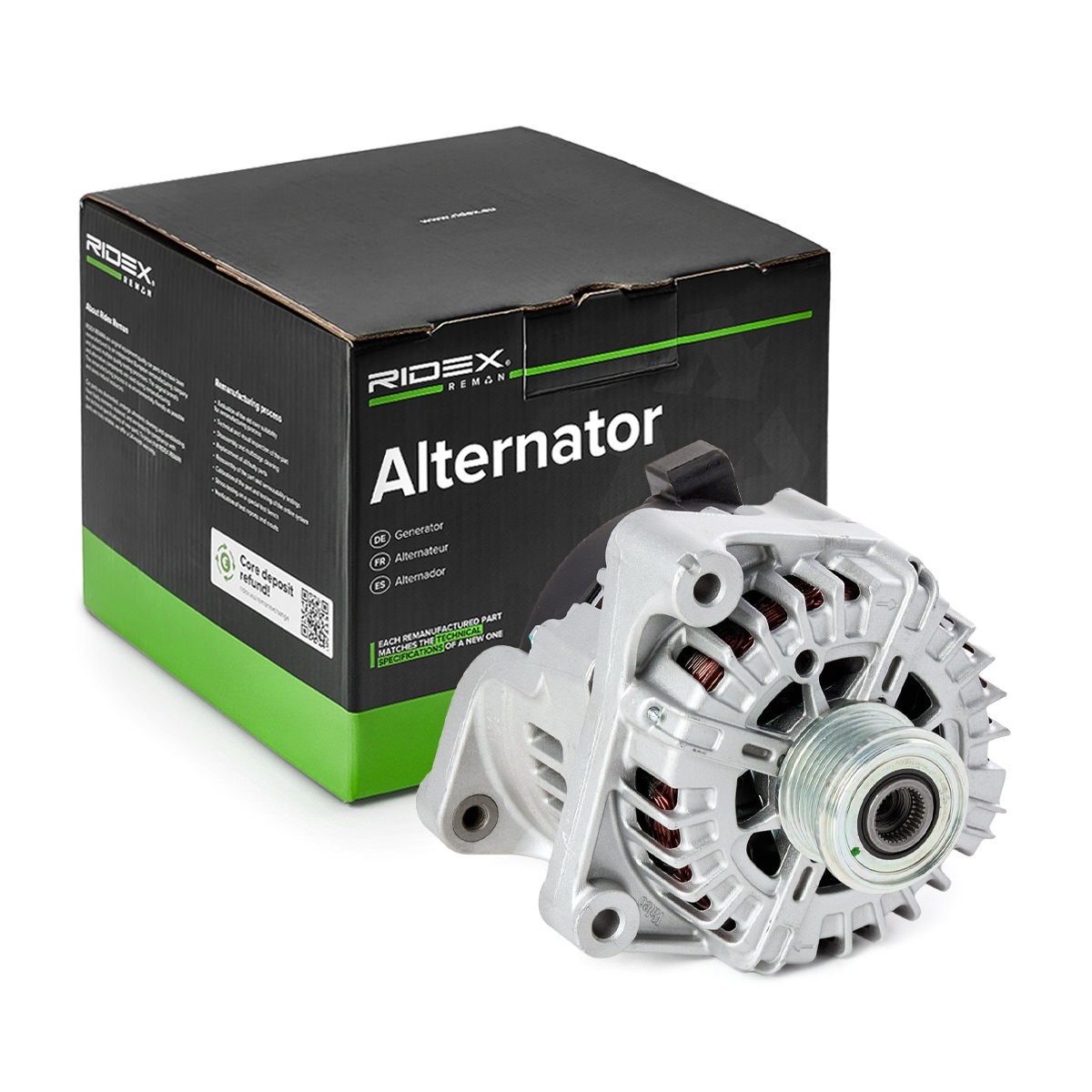 RIDEX REMAN Alternator Article number: 4G0646R cheaply