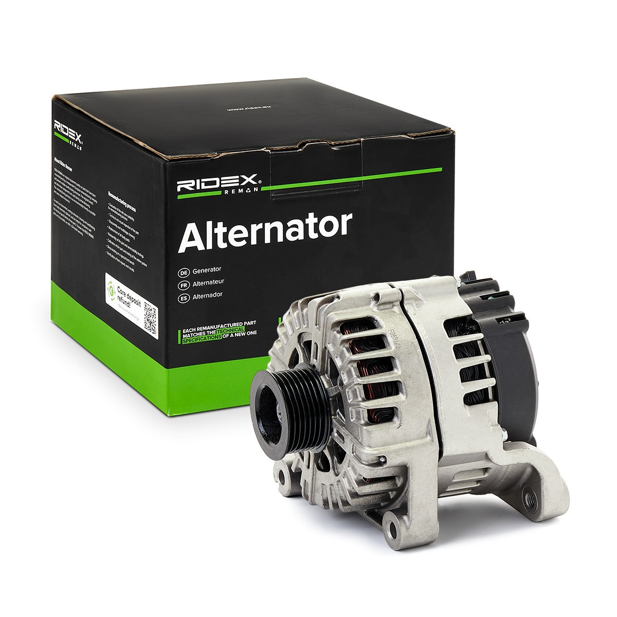 RIDEX REMAN Generaator Artikli number: 4G1255R soodsalt