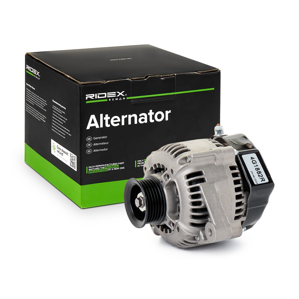 RIDEX REMAN Alternator Article number: 4G1882R cheaply