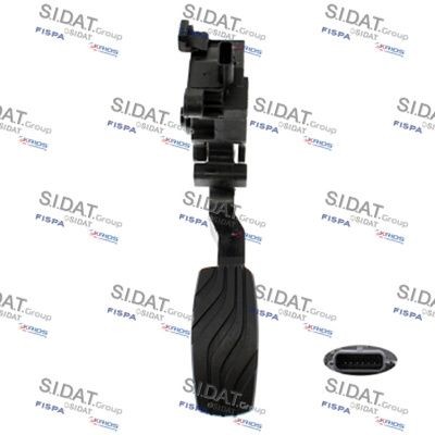 SIDAT 84.2288 Accelerator Pedal Kit MEGANE 1.3 TCe 100 (B9N8) 102 PS Petrol