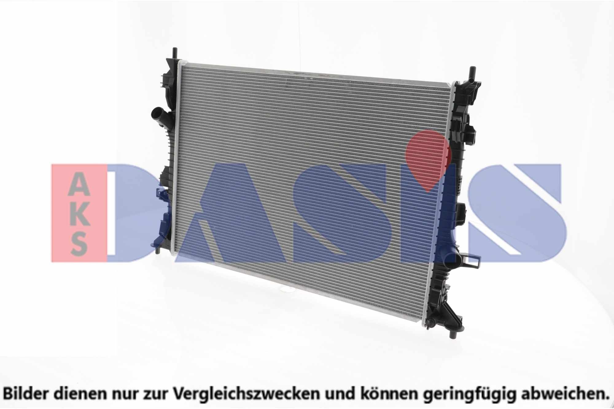 AKS DASIS Engine radiator Article number: 090162N cheaply