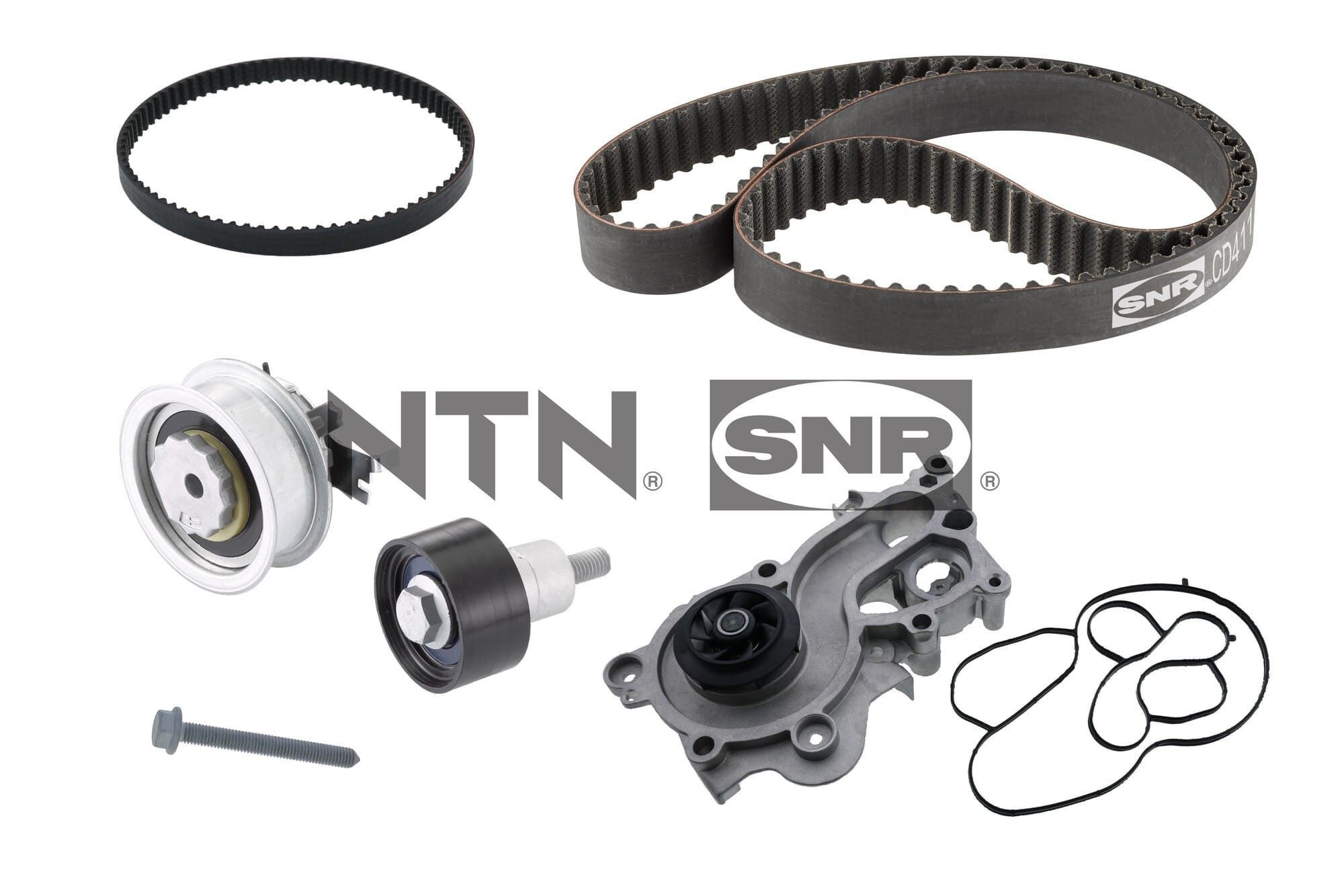 SNR Water pump and timing belt kit Article number: KDP457.753 cheaply