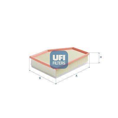 UFI Luftfilter Varenummer: 30.D66.00 billige