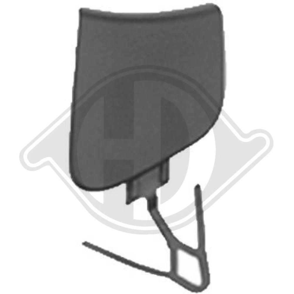 DIEDERICHS 1455863 Flap, tow hook TRANSIT CONNECT 2.5 Duratec 171 PS Petrol