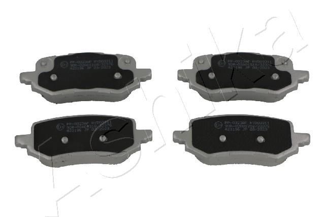 ASHIKA Brake pad set Article number: 51-00-0323 cheaply