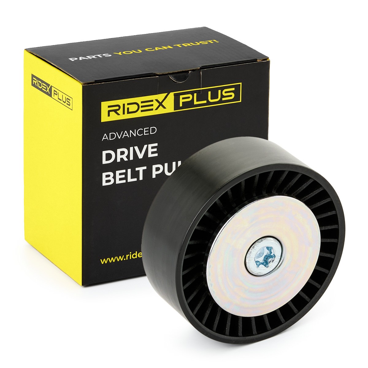 RIDEX PLUS Deflection / Guide Pulley, v-ribbed belt Article number: 312D0028P cheaply