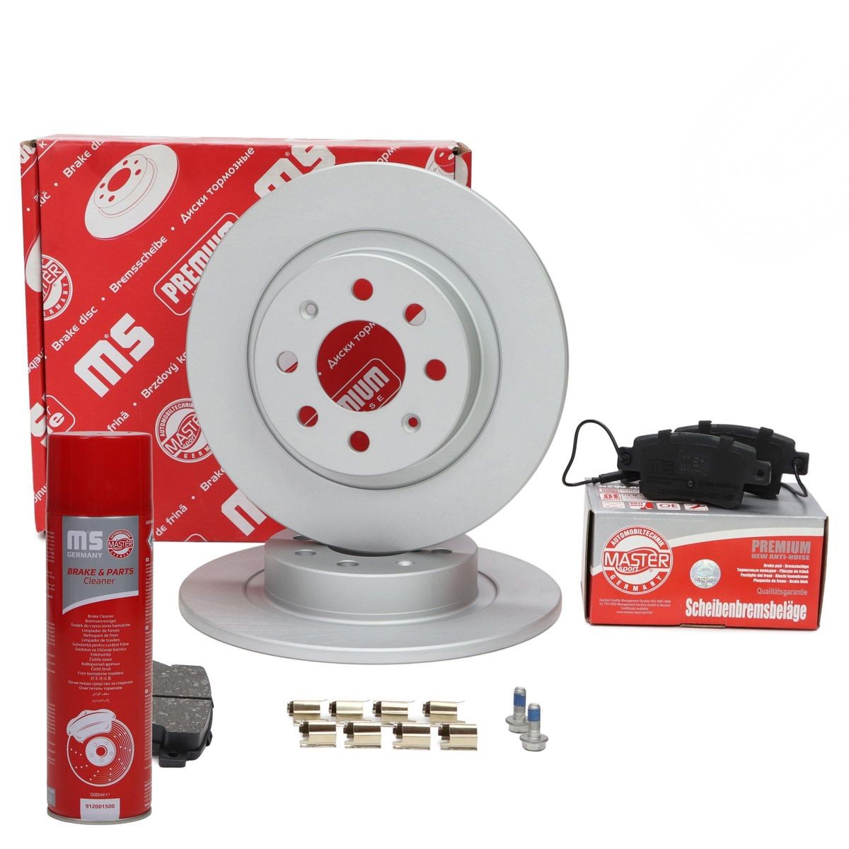 MASTER-SPORT Brake discs and pads set Article number: 201053230P cheaply