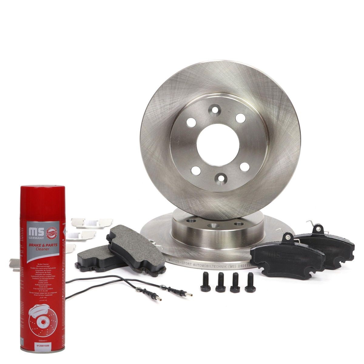 MASTER-SPORT Brake discs and pads set Article number: 201201160P cheaply