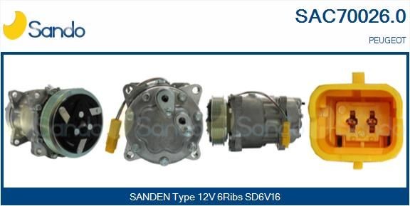 SANDO Starter motor Article number: 6014140.0 cheaply