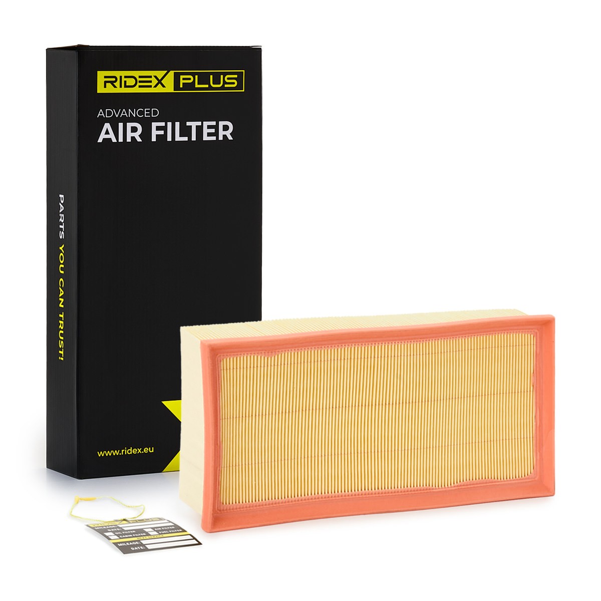RIDEX PLUS Luftfilter Varenummer: 8A0008P billige