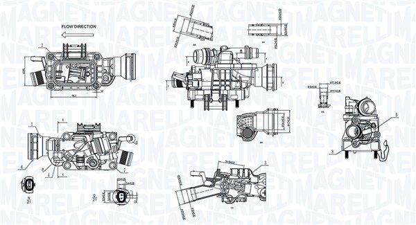 MAGNETI MARELLI Thermostat Article number: 352317005080 cheaply