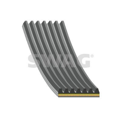 SWAG Serpentine belt Article number: 33 10 9704 cheaply