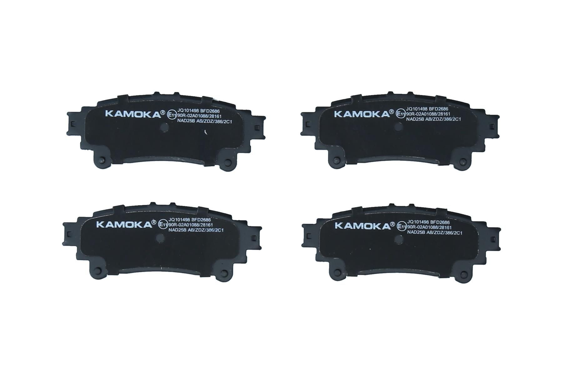 KAMOKA Brake pad set Article number: JQ101498 cheaply