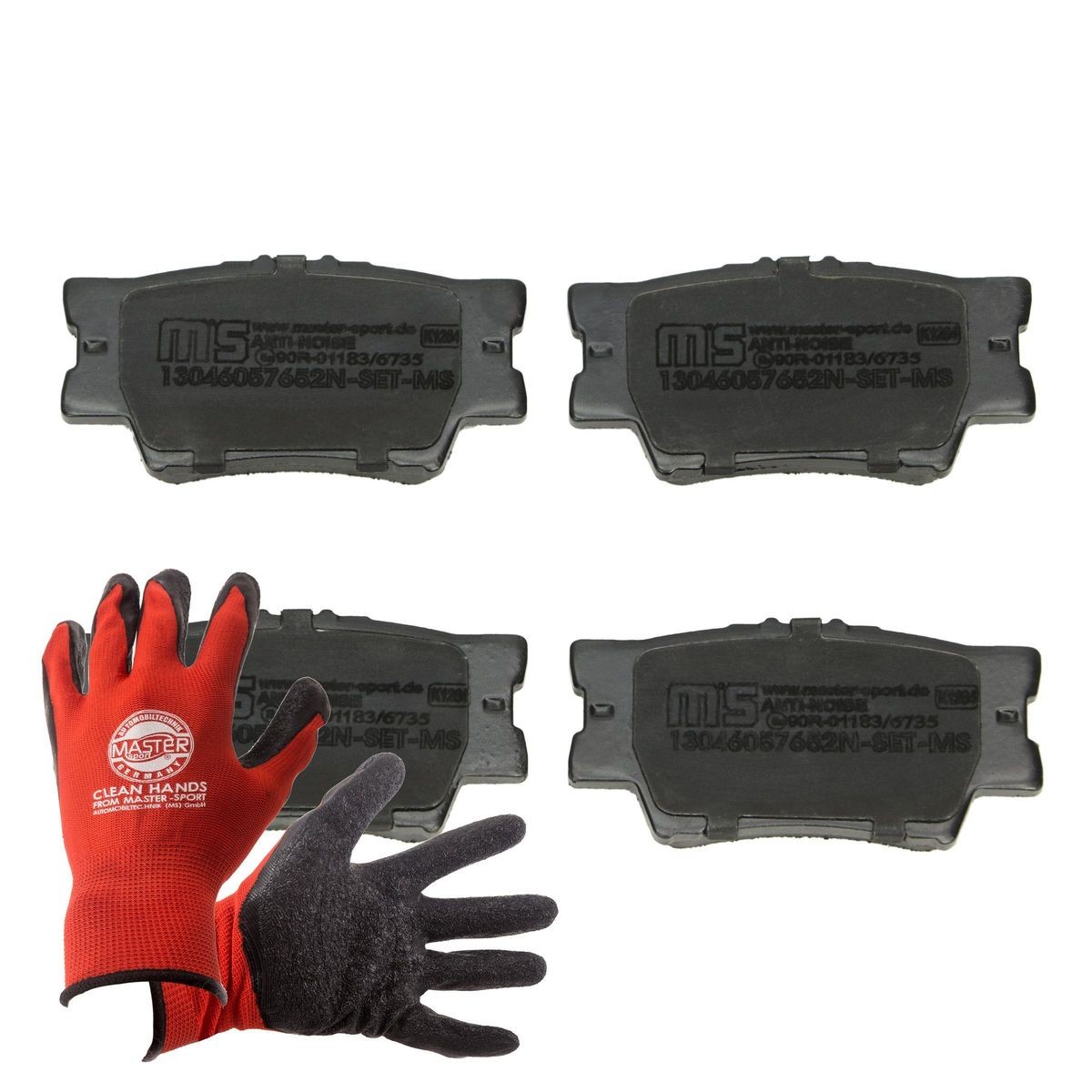MASTER-SPORT Brake pad set Article number: 13046057652N-SET-MSP cheaply