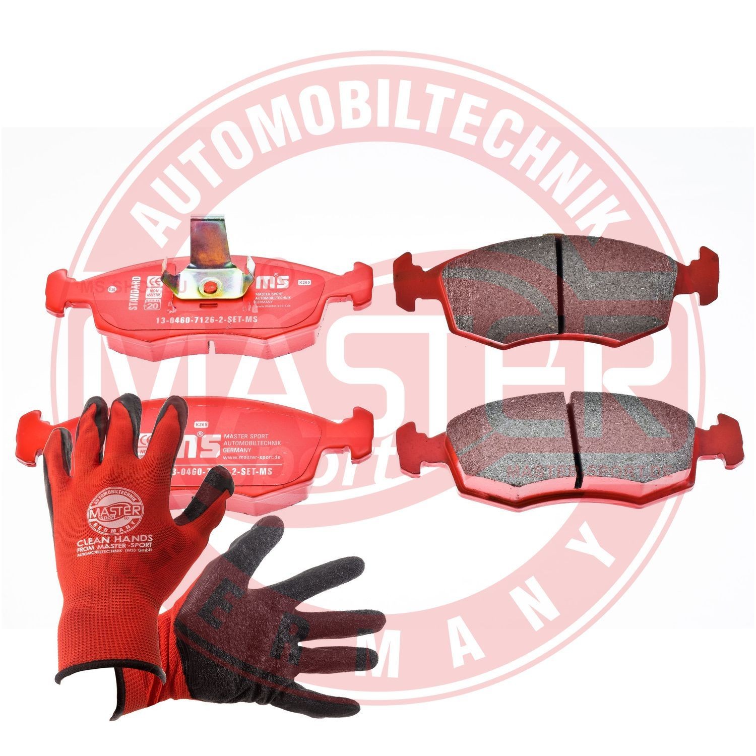 MASTER-SPORT Brake pad set Article number: 13046071262-SET-MSP cheaply