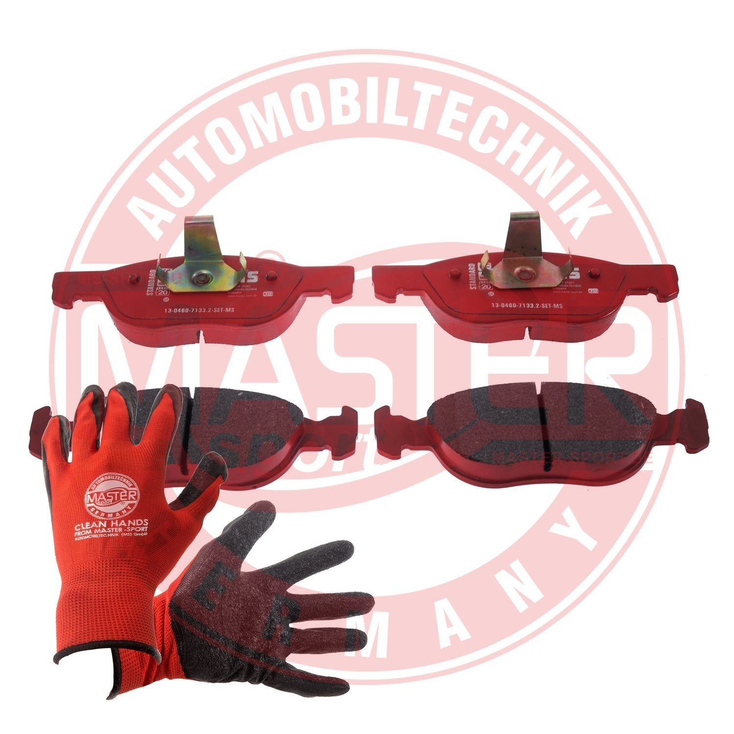 MASTER-SPORT Brake pad set Article number: 13046071332-SET-MSP cheaply