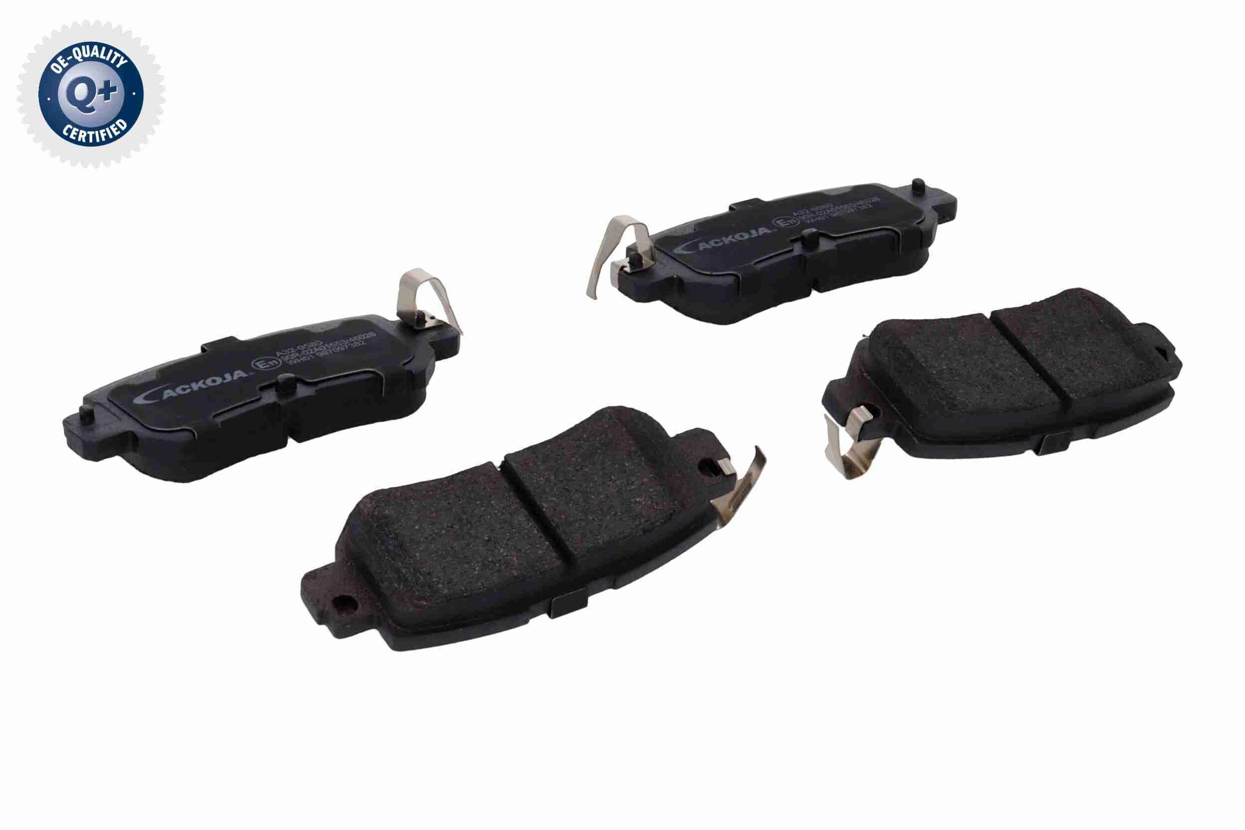 ACKOJA Brake pad set Article number: A32-9580 cheaply