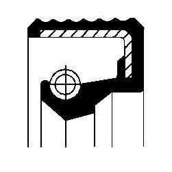 CORTECO Shaft Seal, manual transmission Article number: 01026502B cheaply