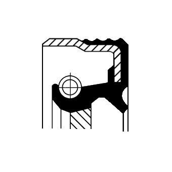 CORTECO Shaft Seal, intermediate shaft Article number: 12011833B cheaply