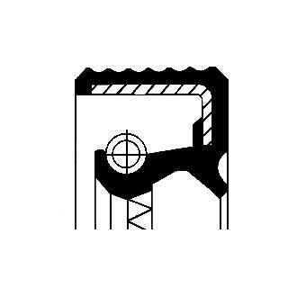 CORTECO Shaft Seal, wheel hub Article number: 12012569B cheaply