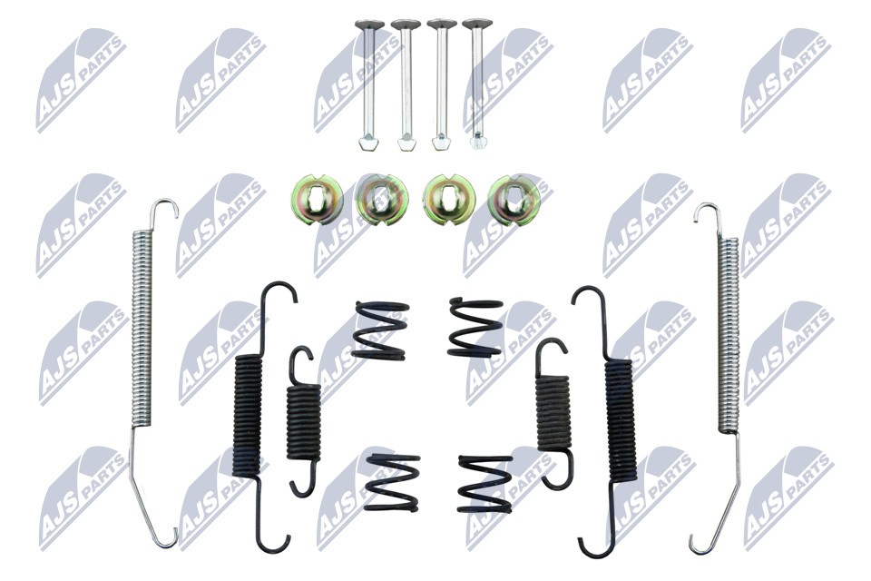 NTY HSR-SB-001 Tilbehørssæt, parkeringsbremsebakker LANCER 2.0 i 4WD (CZ4A) 154 HK Benzin