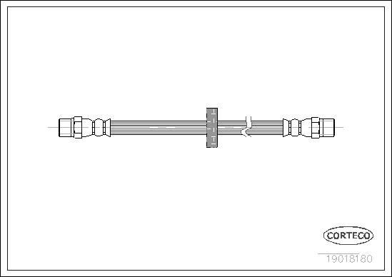 CORTECO Brake hose Article number: 19018180 cheaply