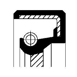 CORTECO Shaft Seal, automatic transmission Article number: 19033908B cheaply