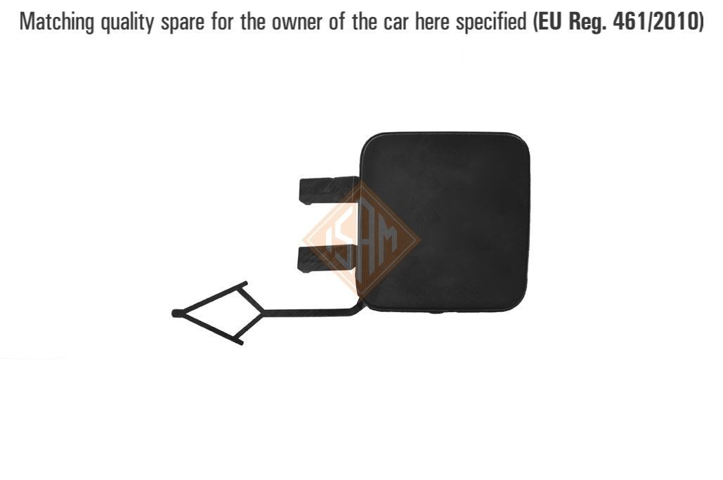 ISAM 0951821 Bumper Cover, towing device POLO 1.0 MPI Flex 84 PS Petrol/Ethanol