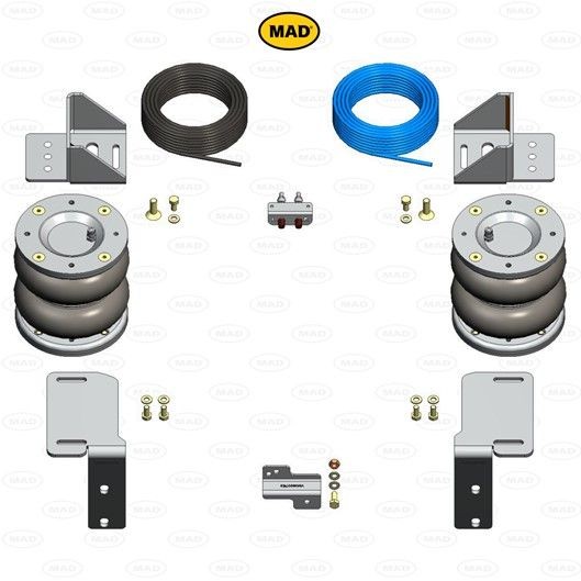 MAD NR-067534-B Air Spring, suspension TRANSIT 2.4 DI RWD (F_B_, F_C_) 75 PS Diesel 2006