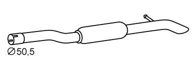 VEGAZ Rear silencer Article number: CS-408 cheaply
