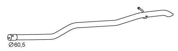 VEGAZ Exhaust Pipe Article number: FR-470 cheaply