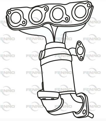 VEGAZ Catalytic converter Article number: HUK-324 cheaply