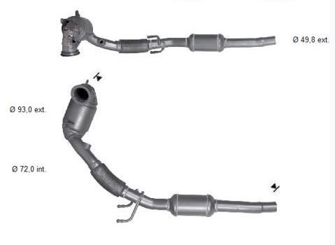 VEGAZ Catalytic converter Article number: VK-472 cheaply