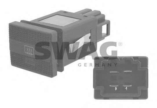 SWAG Switch, rear window heating Article number: 30 91 7874 cheaply