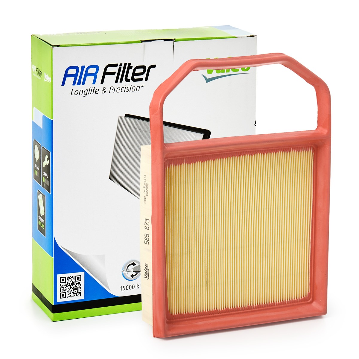VALEO Air filter Article number: 585873 cheaply