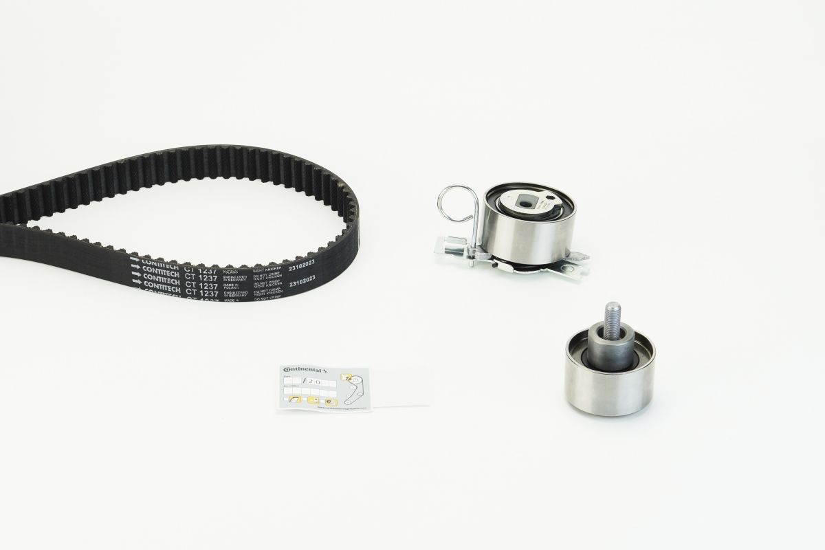 CONTITECH Timing belt kit Article number: CT1237K1 cheaply