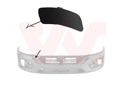 VAN WEZEL Cover, bumper Article number: 2818488 cheaply