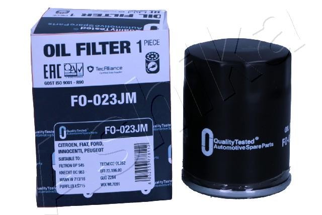 ASHIKA Oil filter Article number: FO-023JM cheaply