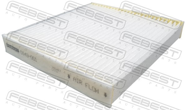 FEBEST Pollen filter Article number: 0143-001 cheaply