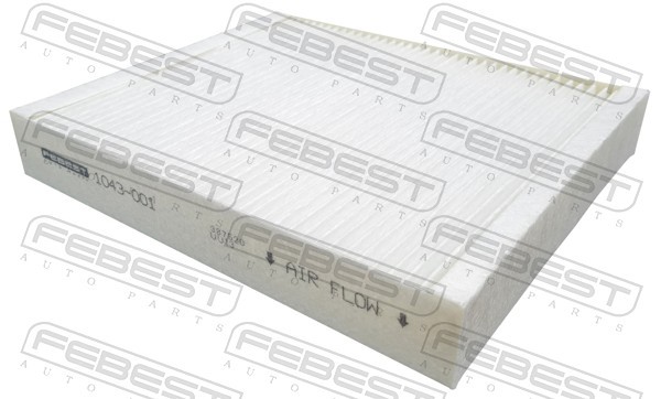 FEBEST Pollen filter Article number: 1043-001 cheaply