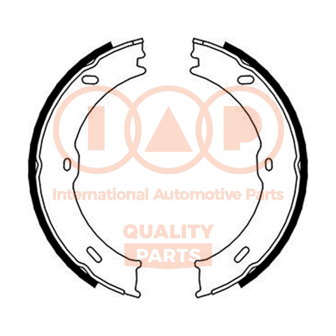 IAP QUALITY PARTS Brake Shoe Set Article number: 705-54010 cheaply