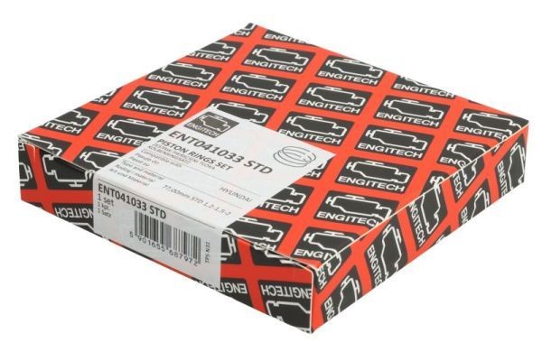 ENGITECH Piston Ring Kit Article number: ENT041033 STD cheaply