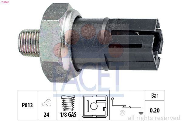 FACET Oil Pressure Switch Article number: 7.0042 cheaply