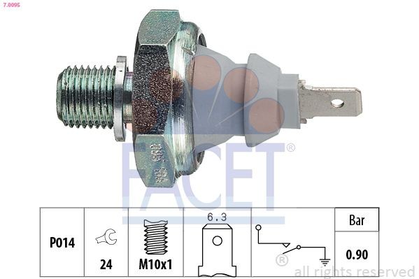 FACET Oil Pressure Switch Article number: 7.0095 cheaply