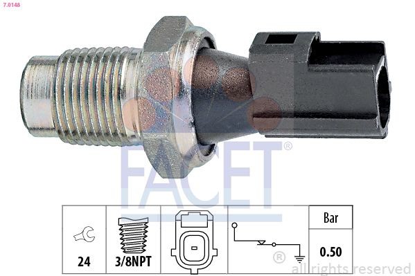 FACET Oil Pressure Switch Article number: 7.0148 cheaply